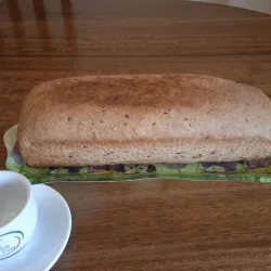 Pan de molde integral con linaza, aceite de oliva y sal de mar